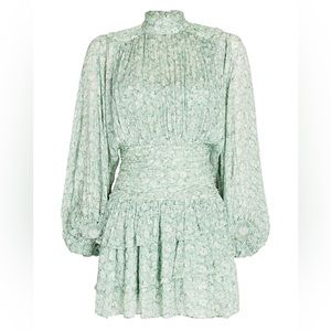 Shona Joy Mint Green Mini Dress